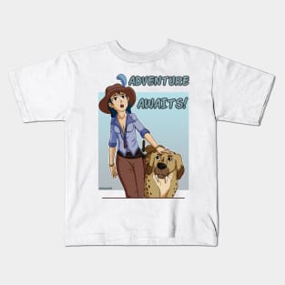 Adventure Awaits! Kids T-Shirt